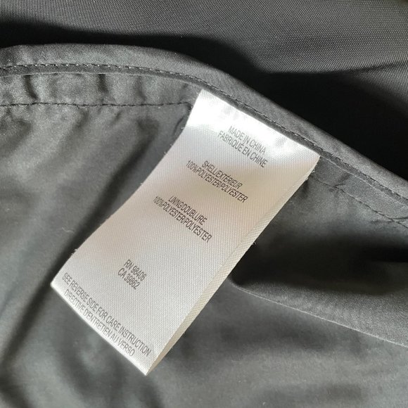 Theory black zip front jacket size large - Picture 13 of 15